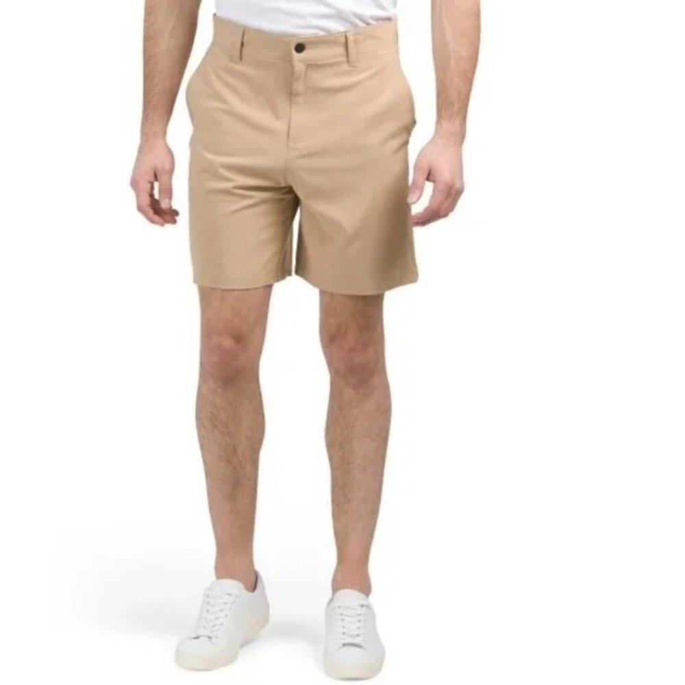 PANAMA JACK Travertine Hybrid Shorts 7" Inseam Quick Drying 4 Way Stretch…